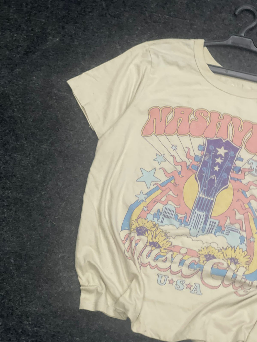 Vintage Music City Graphic Tee