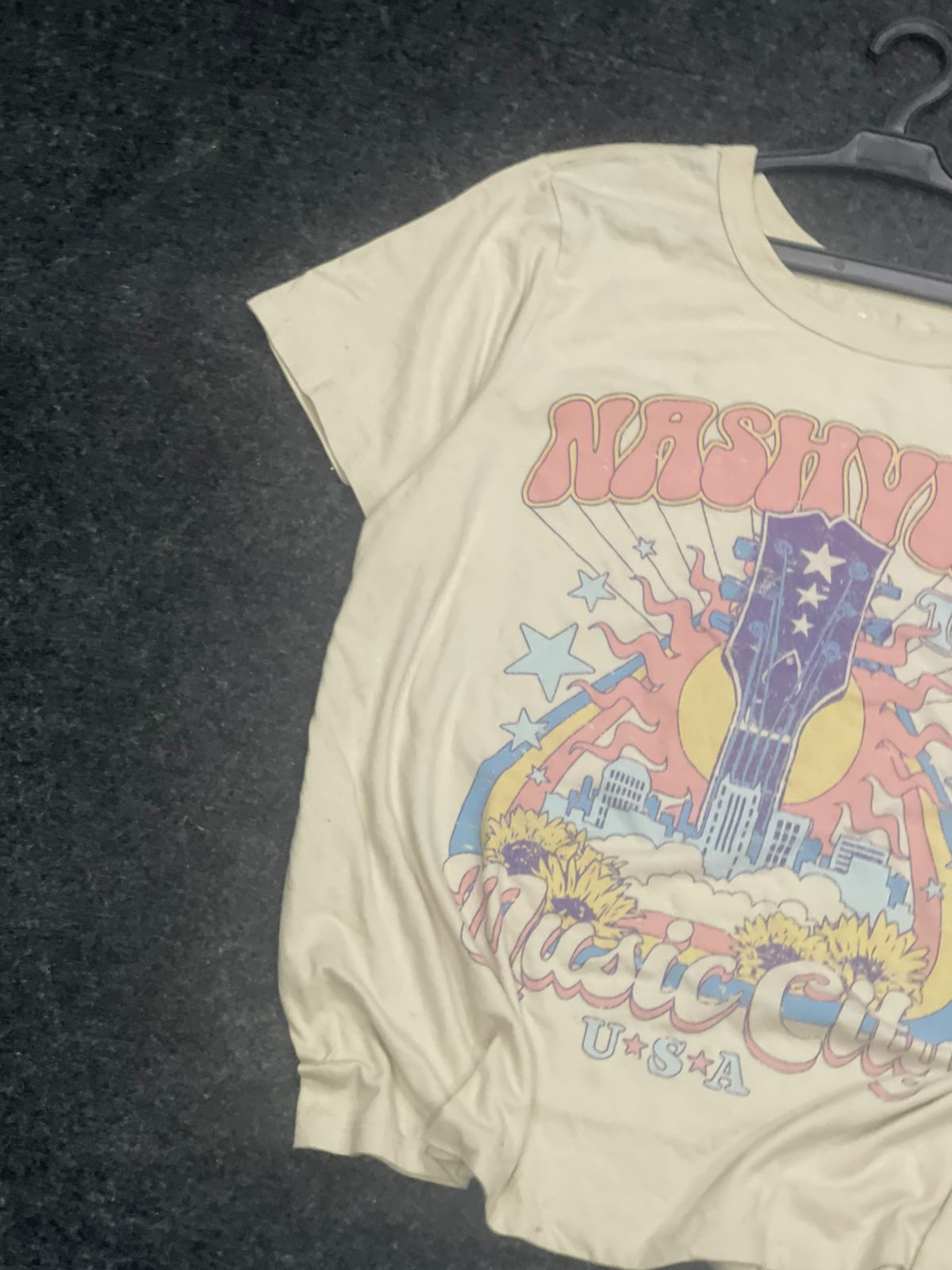Vintage Music City Graphic Tee