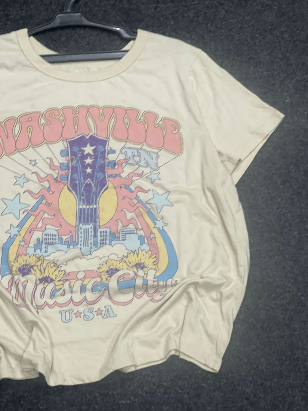 Vintage Music City Graphic Tee