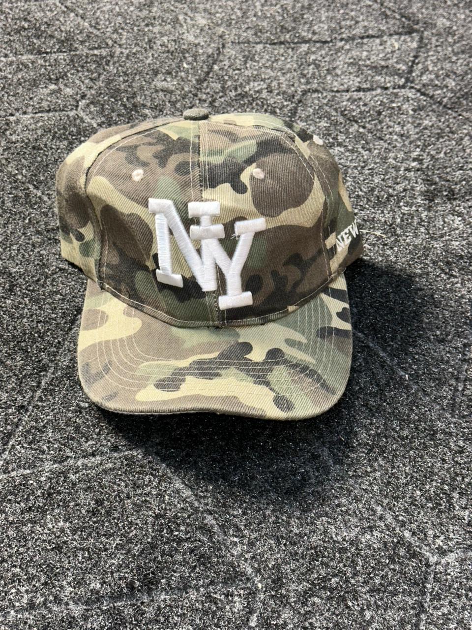 Vintage NY Camo Early 1900s Cap