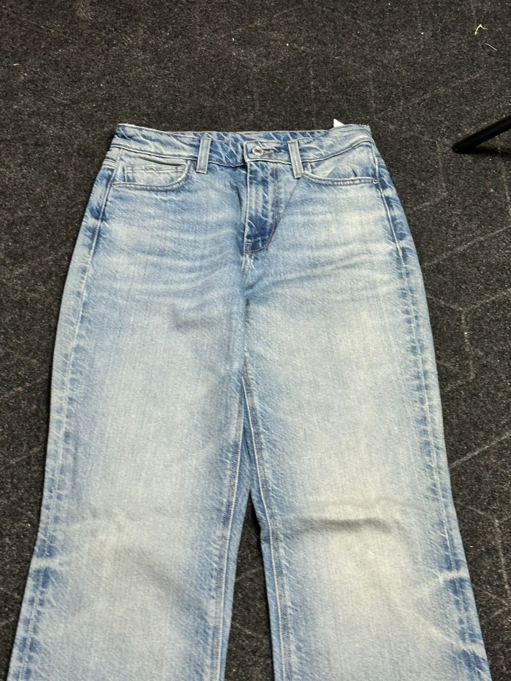 Vintage Washed Baggy Jeans Bootcut