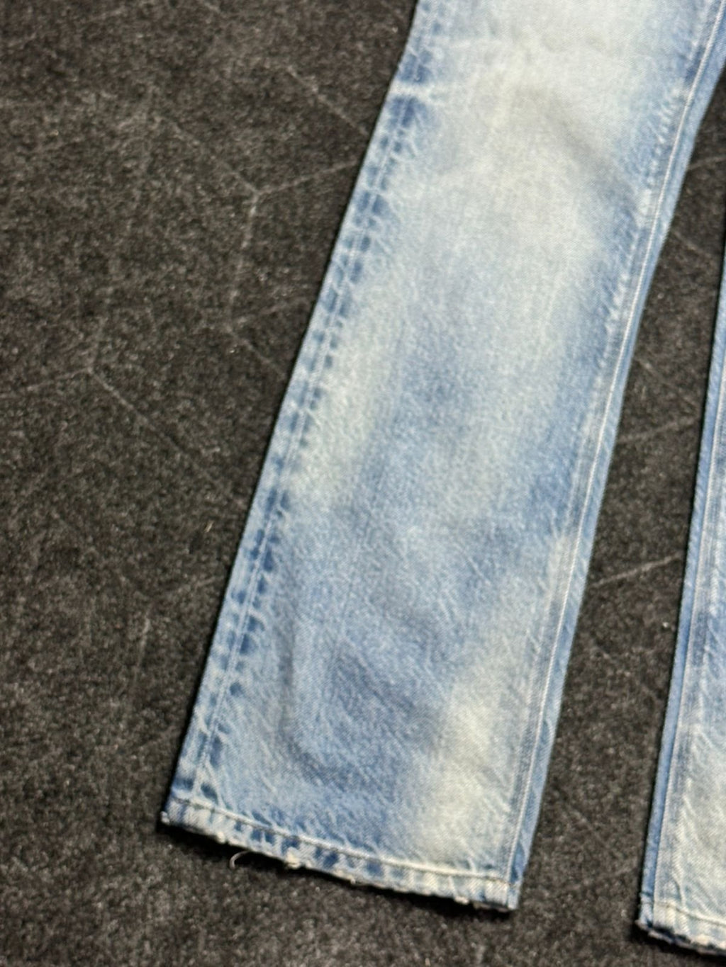 Vintage Washed Baggy Jeans Bootcut