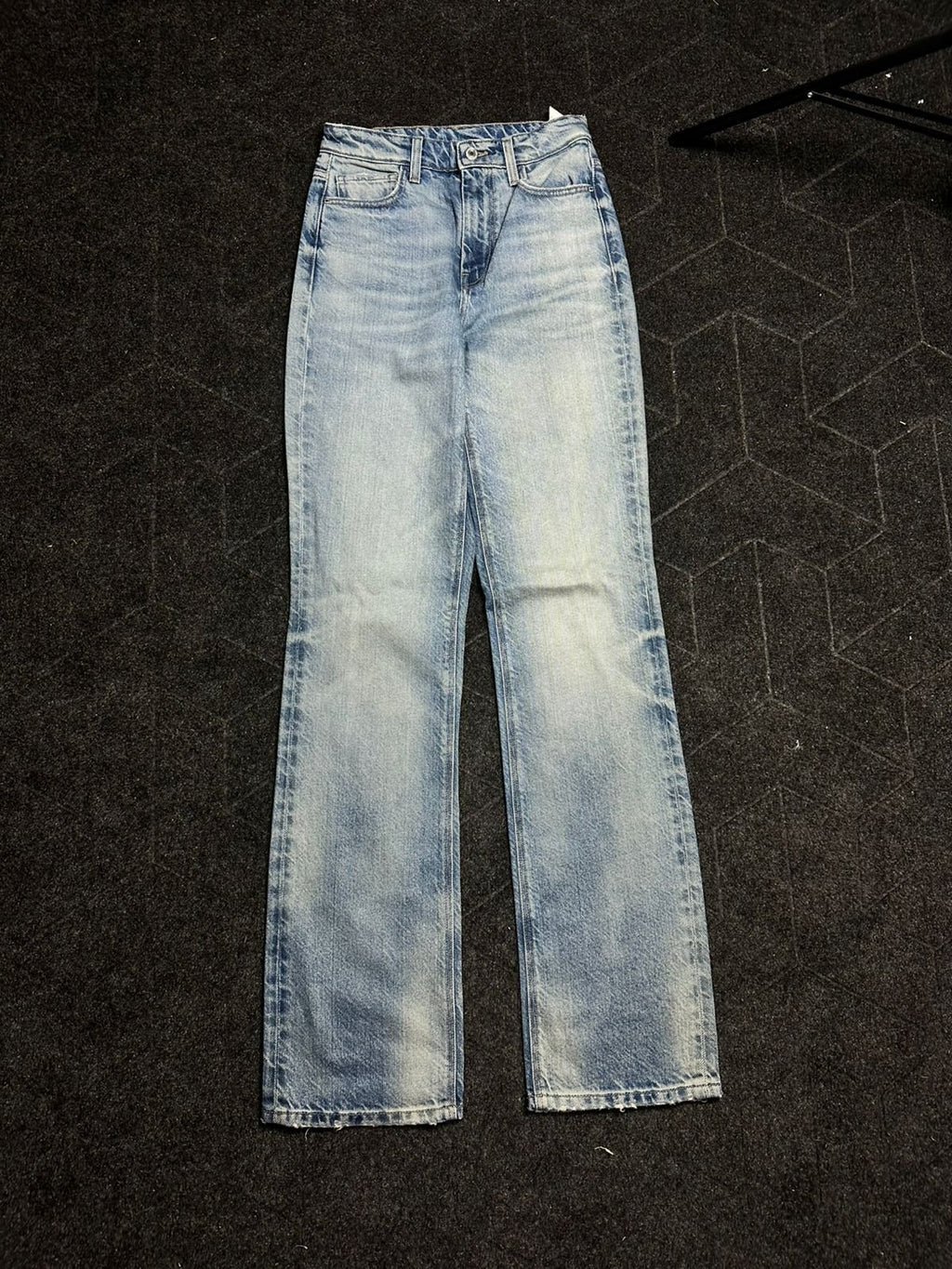 Vintage Washed Baggy Jeans Bootcut