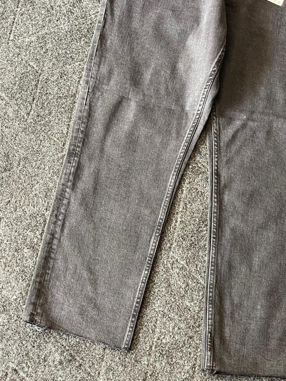 Zara Mid Rise Baggy Straight Fit (Cropped)