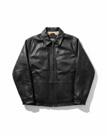 Early 1996'S Black Timberland Leather Jacket