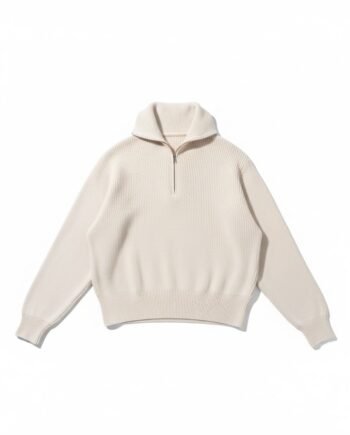 Quarter Ziper Knitted