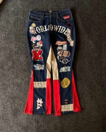 Extremely Rare Vintage Flared Bohooman Flared Jeans